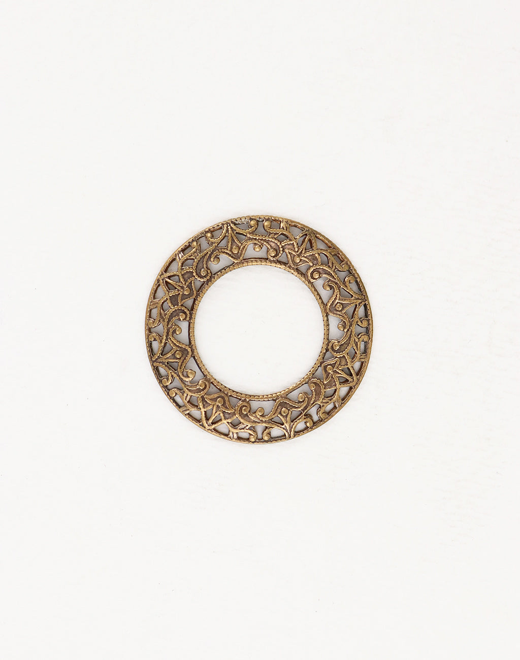 Scrolled Filigree Ring, 28mm, (1pc)