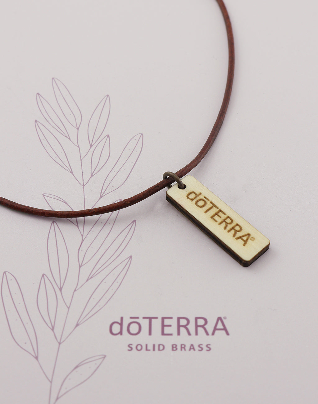 doTERRA EXPEDITION Wood Diffuser Necklace