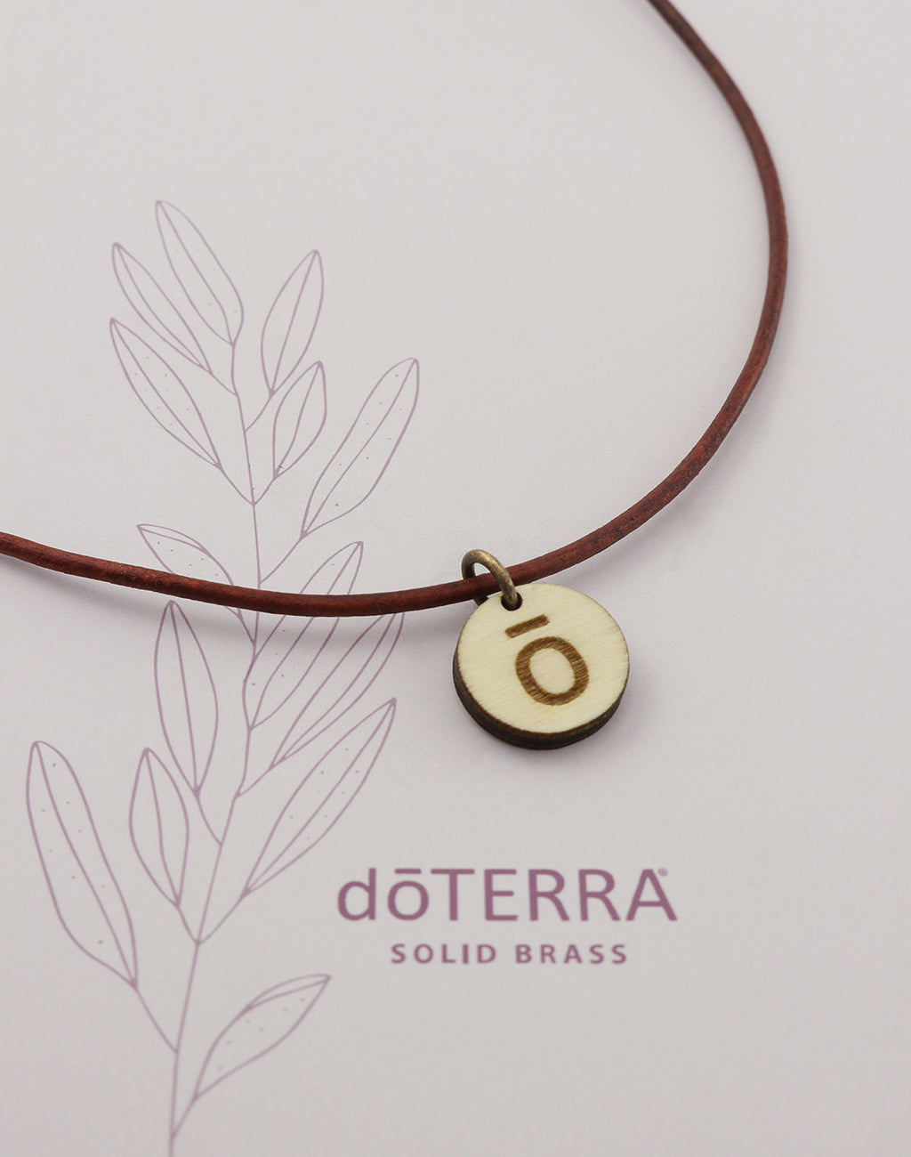 doTERRA JOURNEY Wood Diffuser Necklace