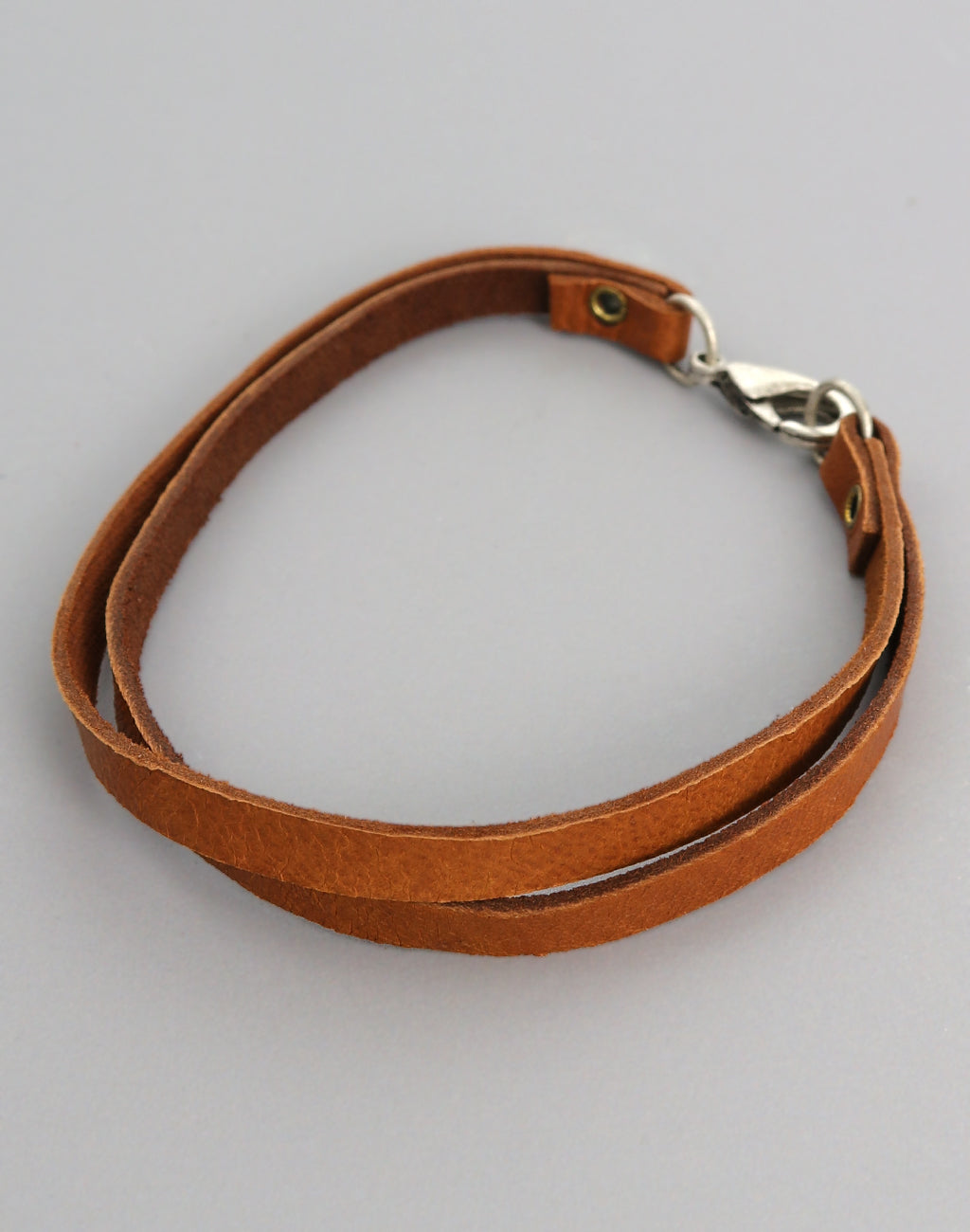 Tan Leather Bracelet, (1pc)