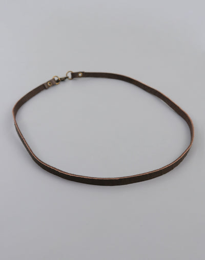EAW20-26 Brown Leather Belt