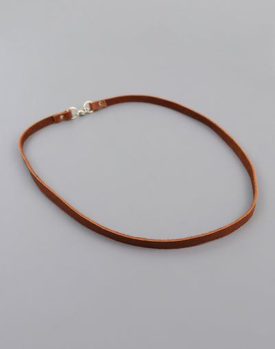 EAW20-27 Brown Leather Belt