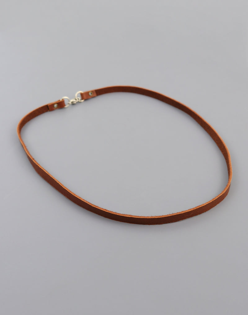 EAW20-27 Brown Leather Belt