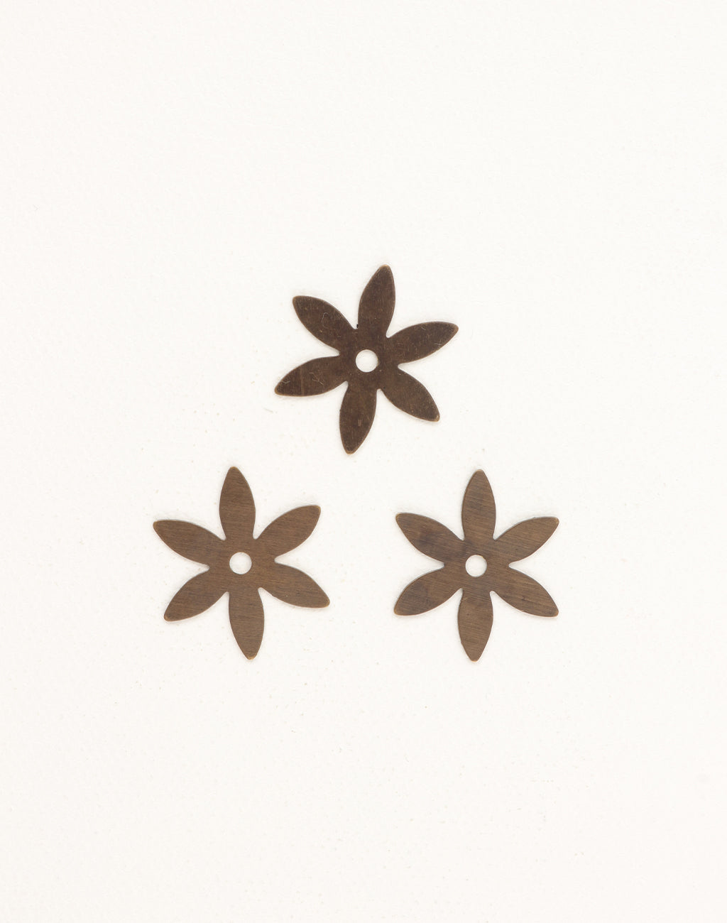 Six Petal, 19mm, (3pcs)
