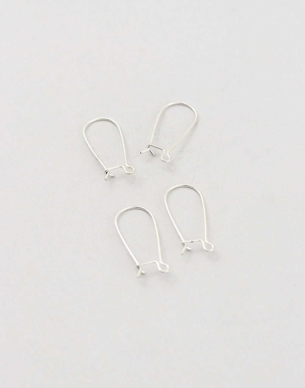 Arched Ear Wire, 20x9mm, (4pcs)