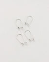 Arched Ear Wire, 20x9mm, (4pcs)