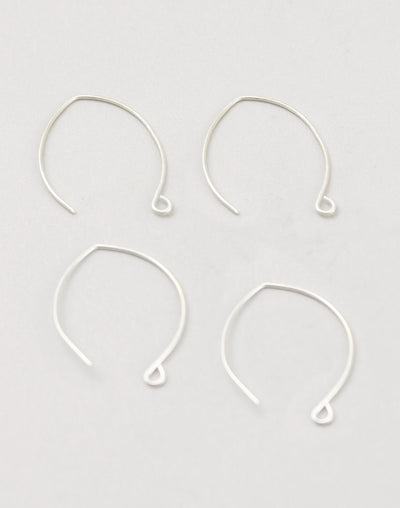 Marquise Ear Wires, 35mm, (4pcs)