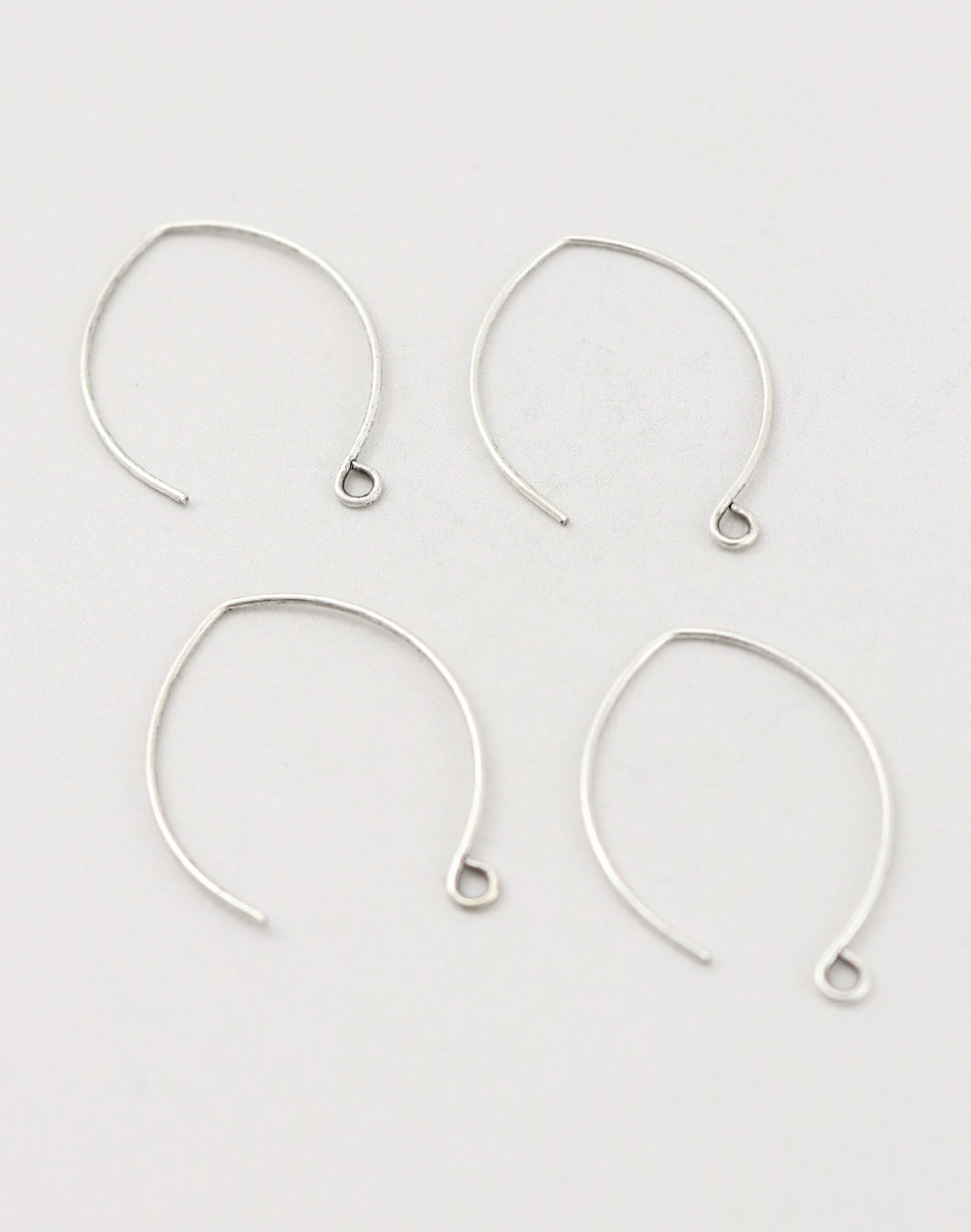 Marquise Ear Wires, 35mm, (4pcs)