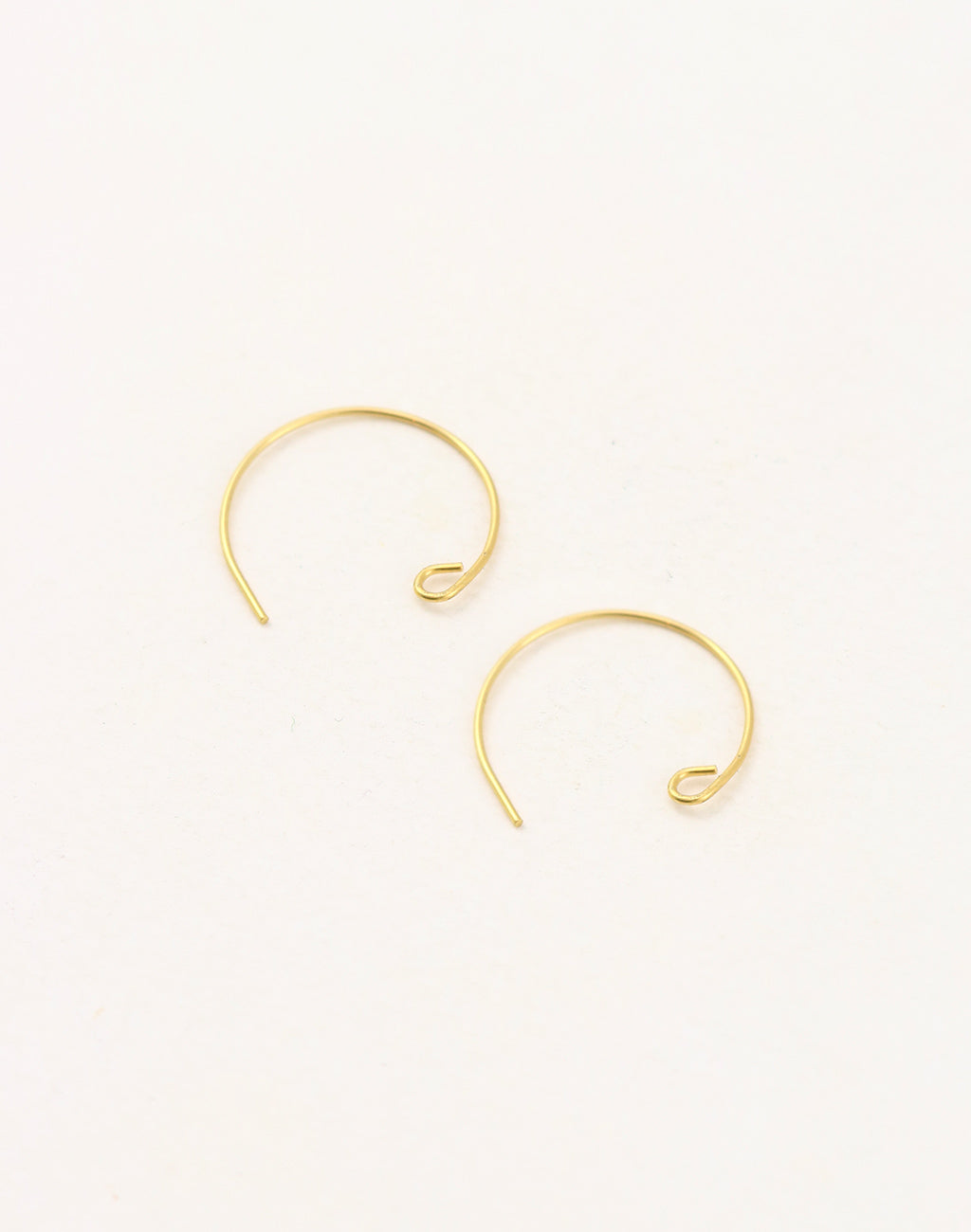 Circle Ear Wire, 18mm, (2pcs)