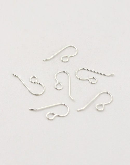 French Ear Wires, 20x10mm, (6pcs)