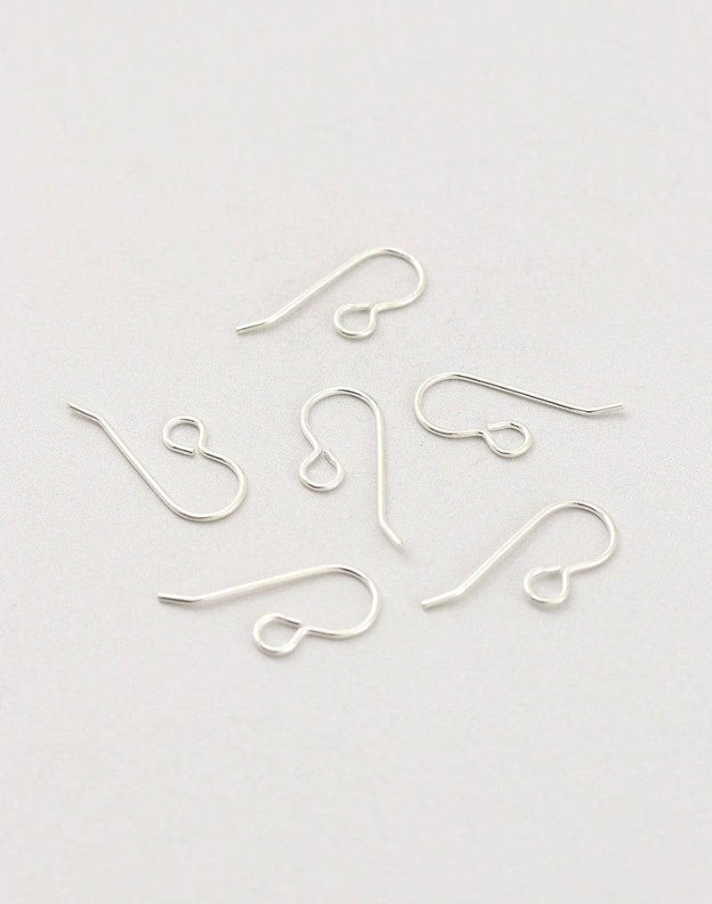 SUPERFINDINGS 200Pcs 2 Styles French Earring Hooks Iron Leverback Earring  Findings 2 Colors French Hook Ear Wire with Open Loop for Jewelry Making