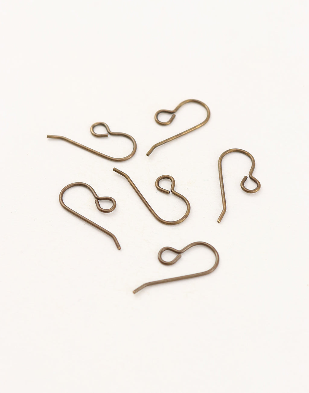 Earring Hooks Wires Fish Hooks Antique Bronze Ear Wires Nickel