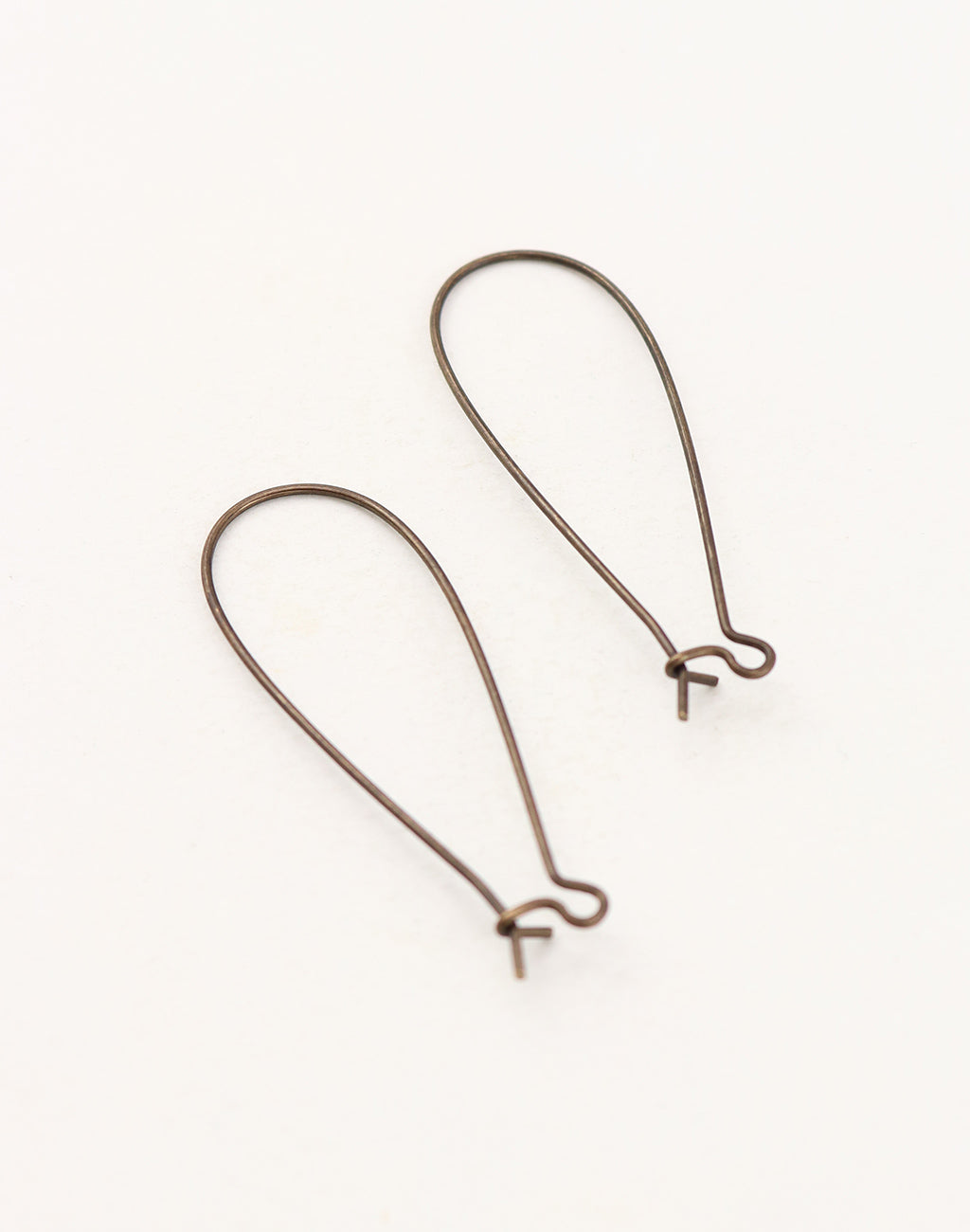 Long Arched Ear Wire, 45x17mm, (2pcs)