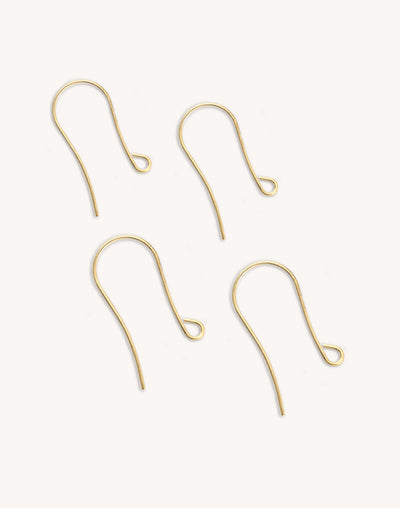 ERV010 Gold Earring Hooks