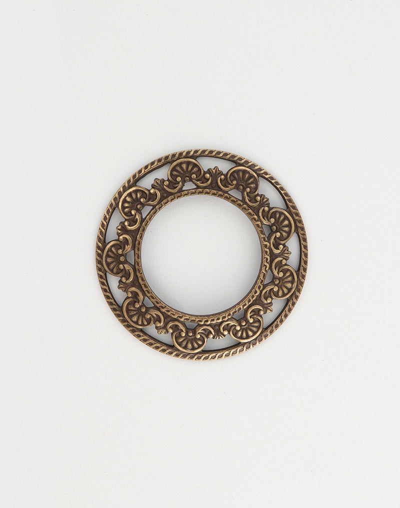 Domed Scrollwork, 45mm, (1pc)