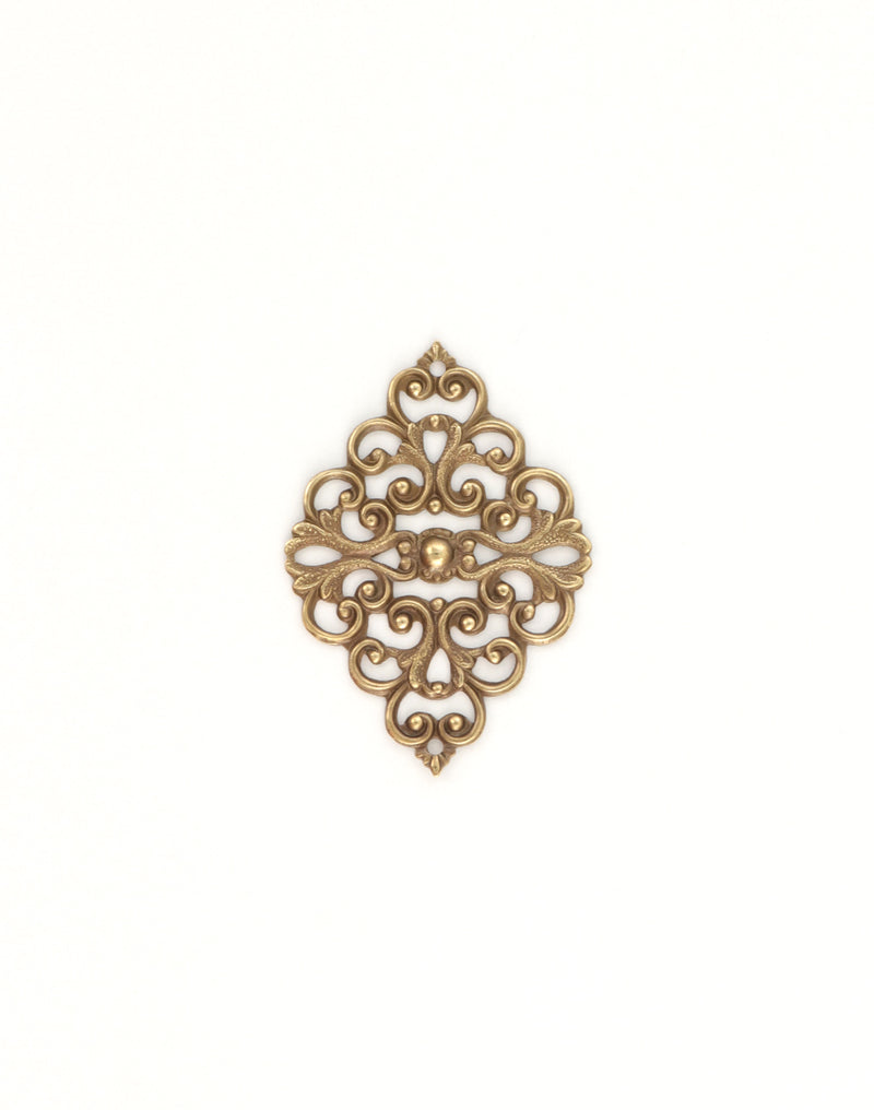 Scrolled Ironwork, 42x30mm, (1pc)