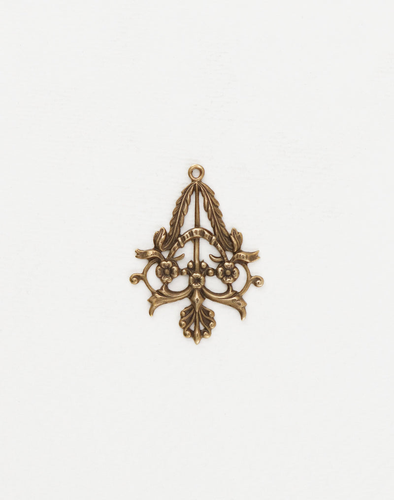 Fanned Filigree, 33x25mm, (1pc)