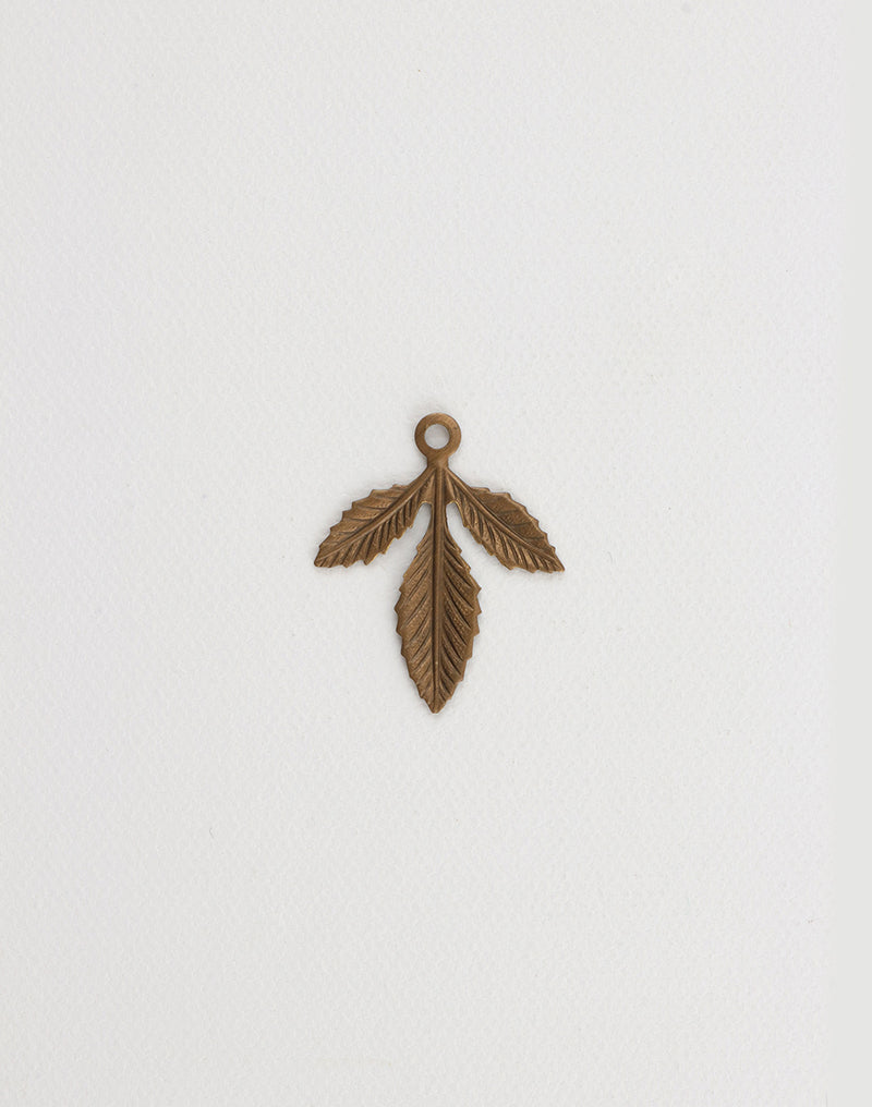 Triplasian Leaf, 30x24mm, (3pcs)