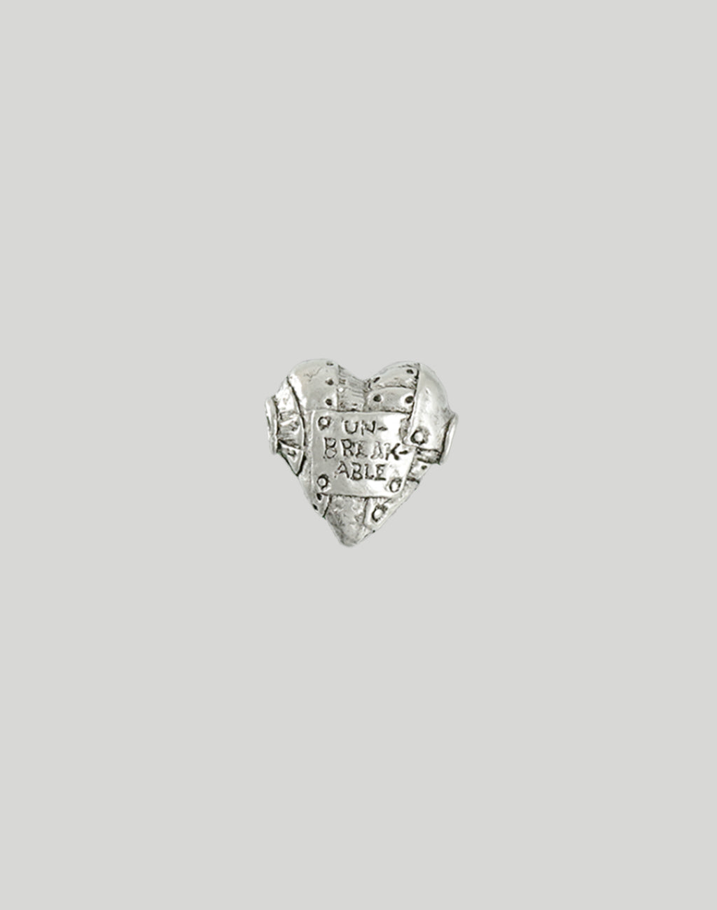 Unbreakable Heart, 19x18mm, (1pc)