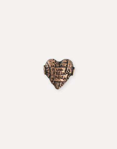 Unbreakable Heart, 19x18mm, (1pc)
