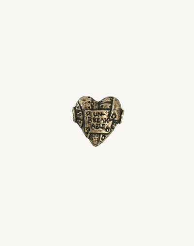 Unbreakable Heart, 19x18mm, (1pc)