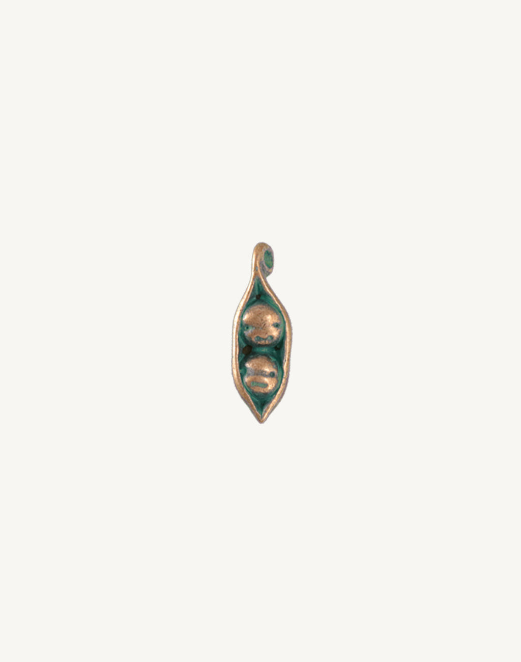Two Peas In A Pod, 24.5x8.5mm, (1pc)