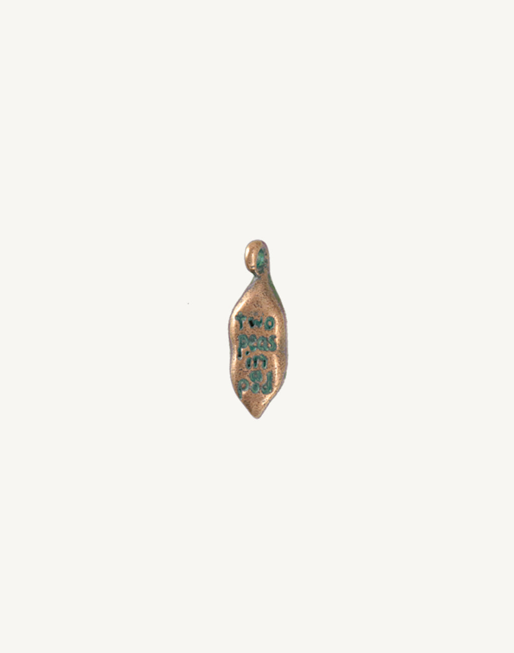 Two Peas In A Pod, 24.5x8.5mm, (1pc)