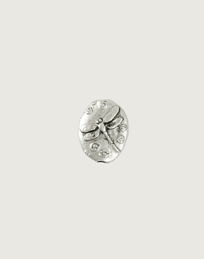 Dragonfly Pebble, 22x17mm, (1pc)