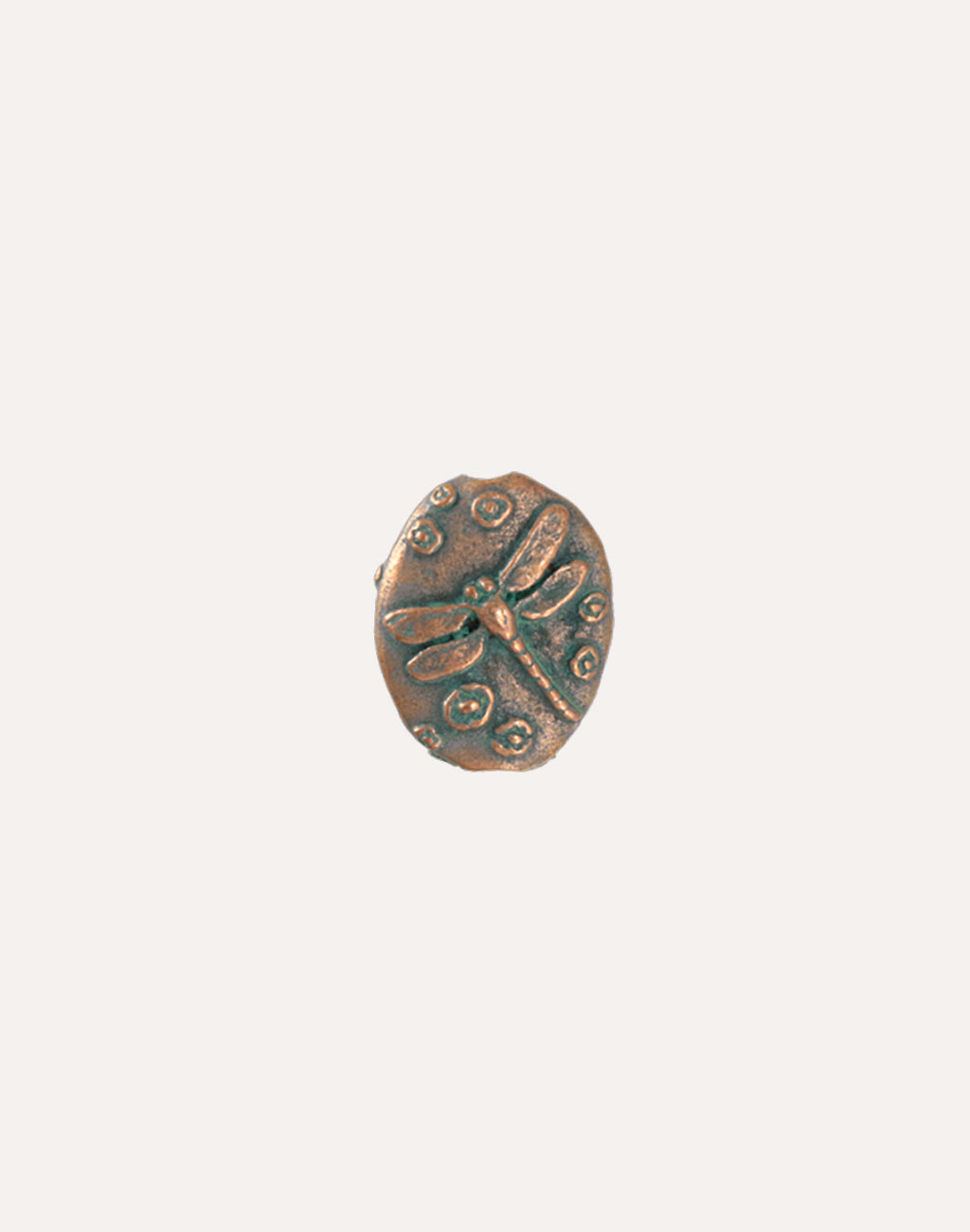 Dragonfly Pebble, 22x17mm, (1pc)