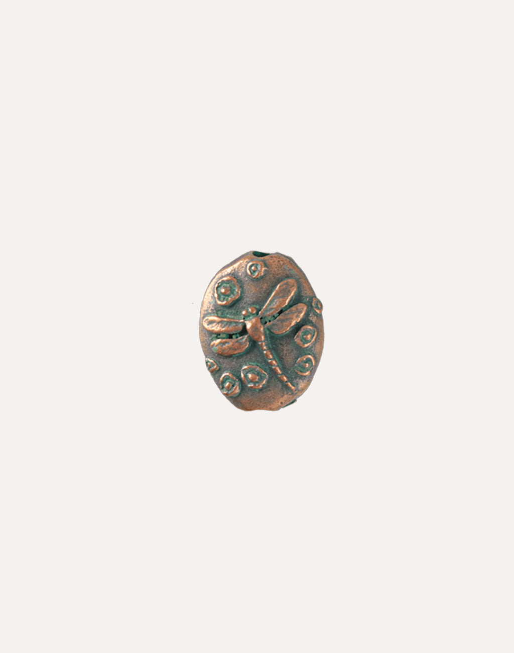 Dragonfly Pebble, 22x17mm, (1pc)