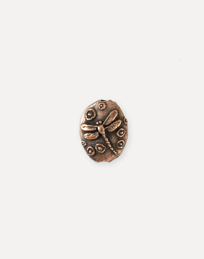 Dragonfly Pebble, 22x17mm, (1pc)