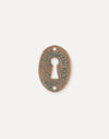 Keyhole Coin, 30.5x21.5mm, (1pc)