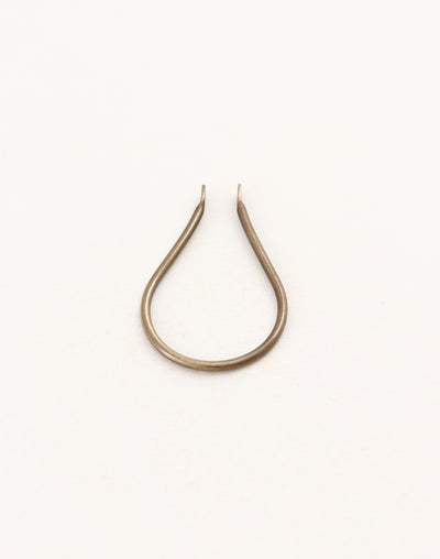 Teardrop Hoop, 35x22mm, (1pc)