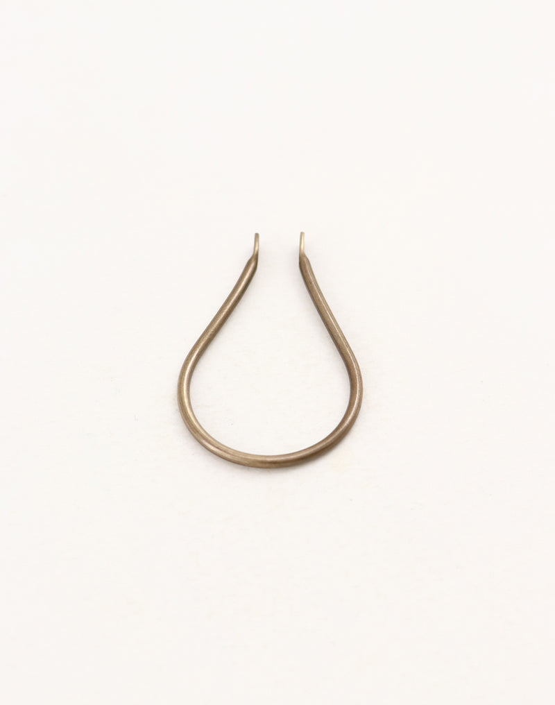 Teardrop Hoop, 35x22mm, (1pc)