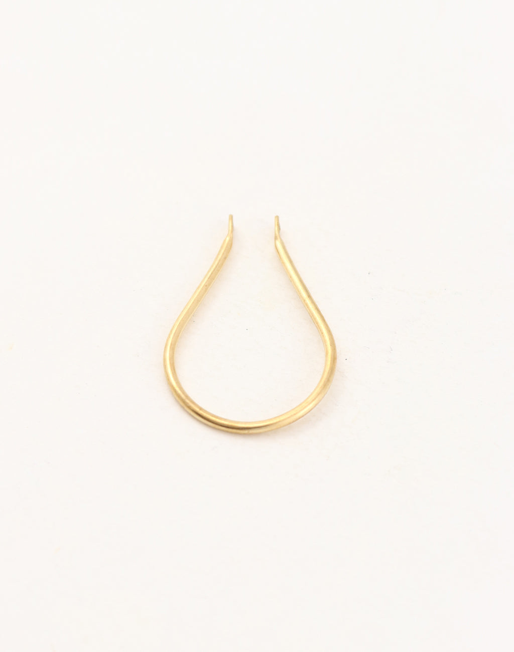 Teardrop Hoop, 35x22mm, (1pc)