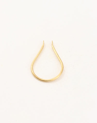 Teardrop Hoop, 35x22mm, (1pc)