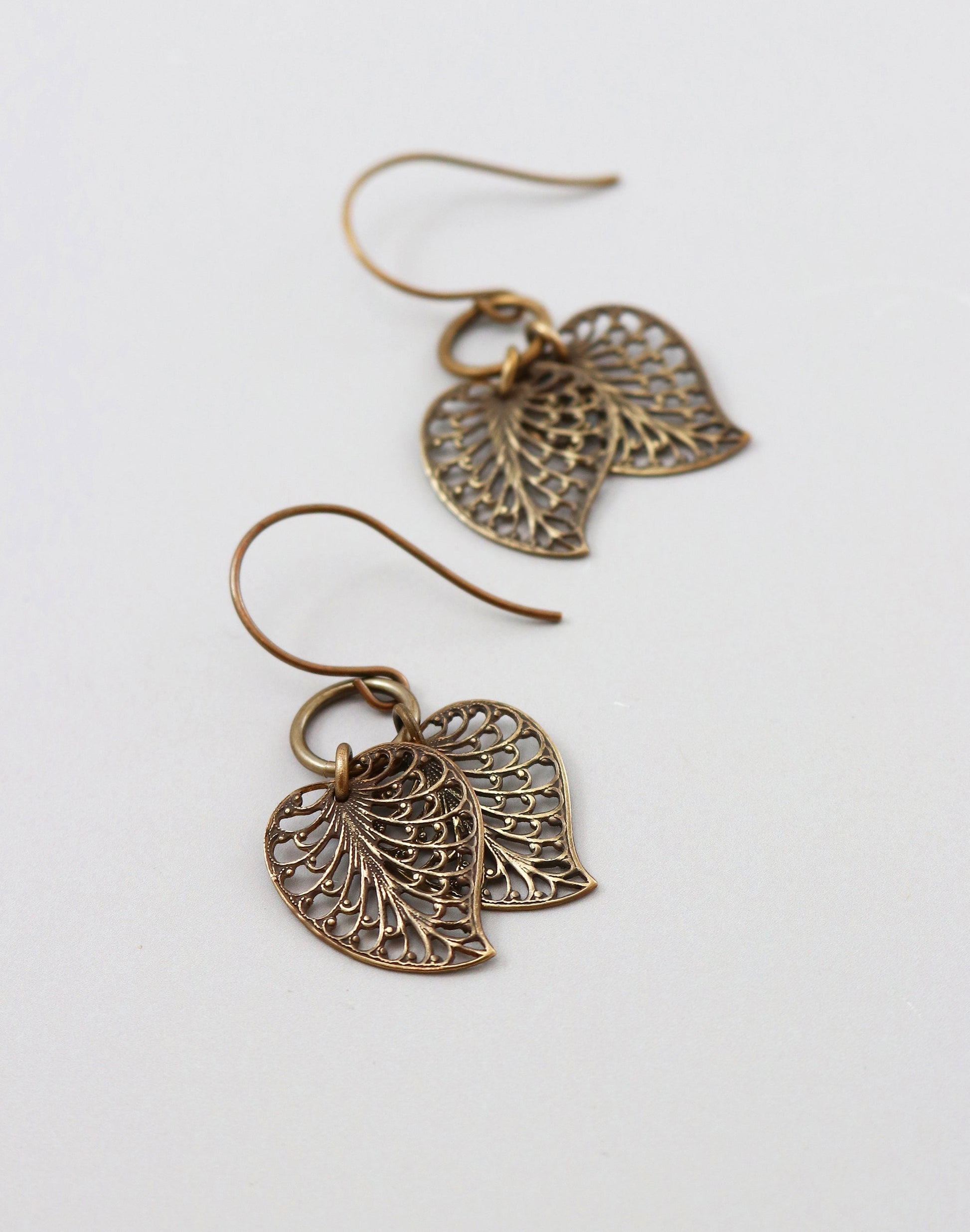 Fallen Leaves Earrings, (1 pair)