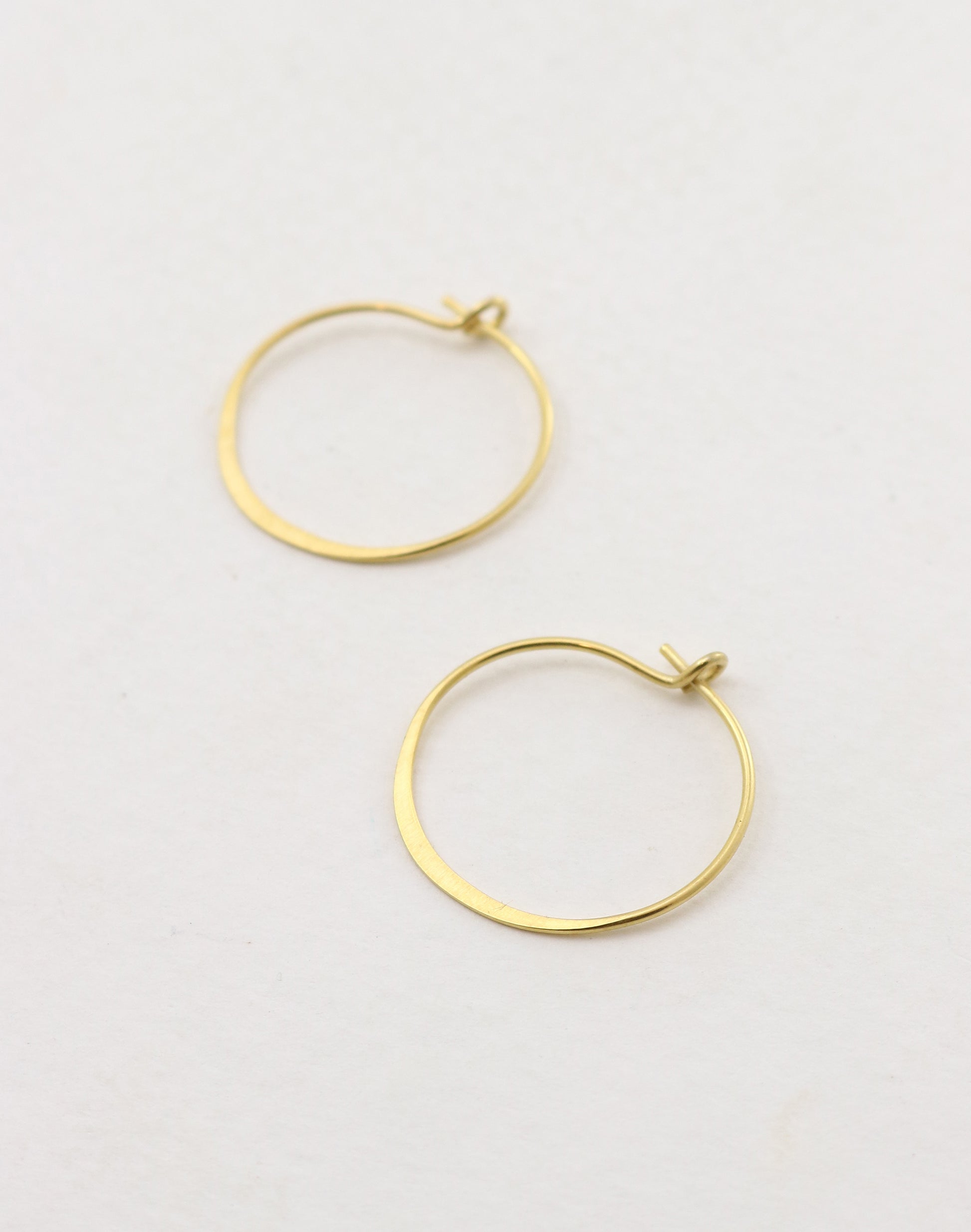 Hoop Earring, 21mm, (1 pair)