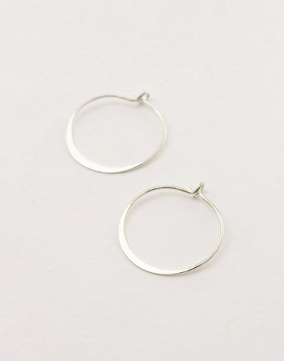 Hoop Earring, 21mm, (1 pair)