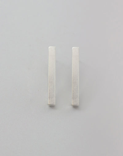 Bar Post Earring, 25x3mm, (1 pair)