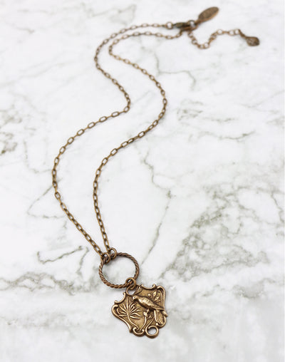 Lovebird Necklace, (1pc)
