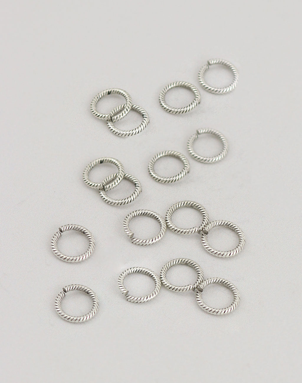 Cable Jump Ring, 9mm, 16ga, (16pcs)