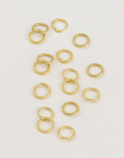 Cable Jump Ring, 9mm, 16ga, (16pcs)