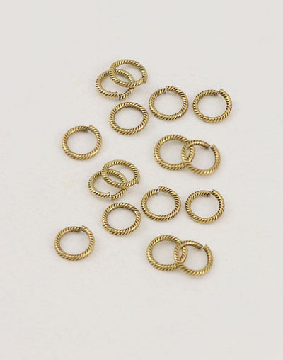 Cable Jump Ring, 9mm, 16ga, (16pcs)