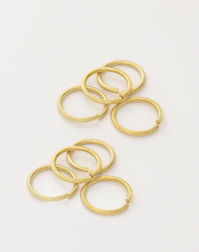 Cable Jump Ring, 15.25mm, 15ga, (8pcs)