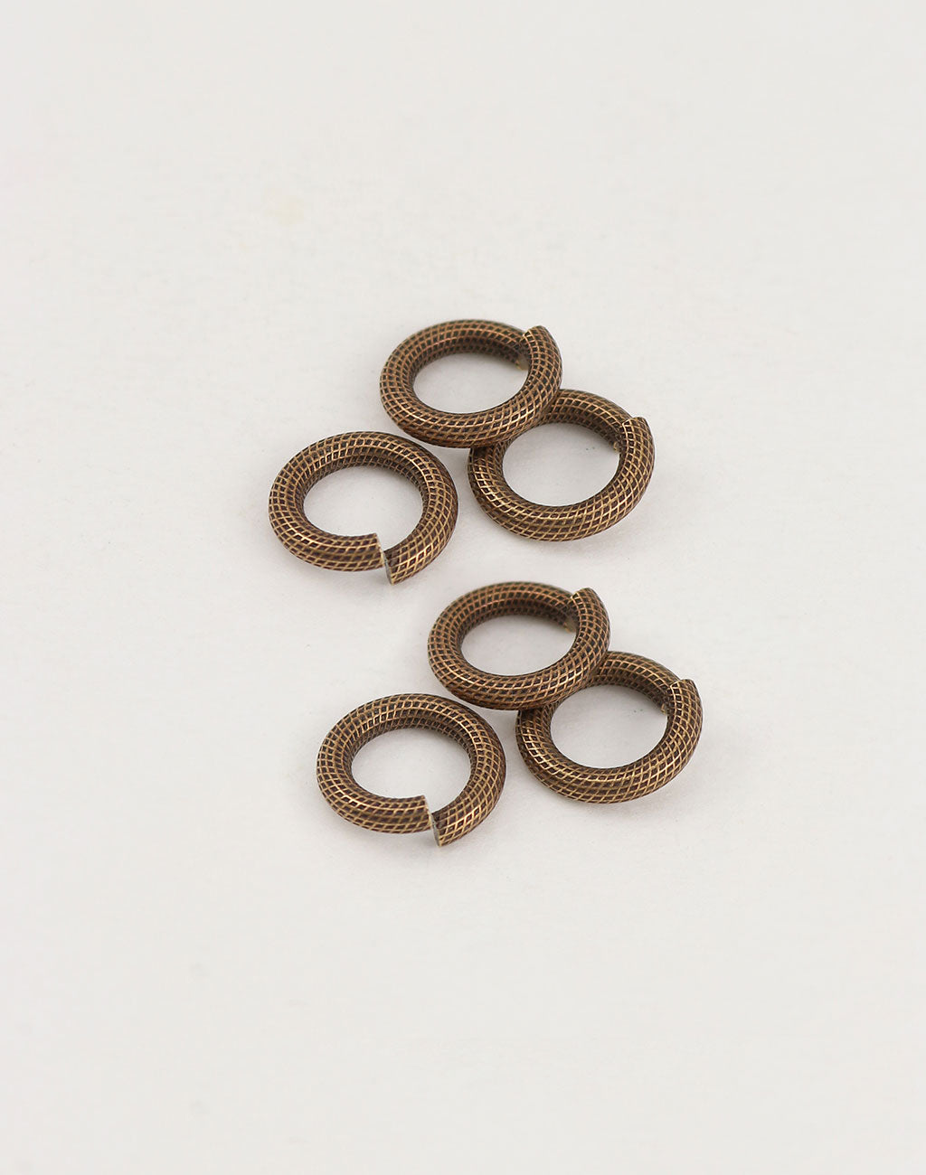 Roped Jump Ring, 12.25mm, 11ga, (6pcs)