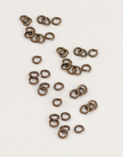 Smooth Jump Ring, 5mm, 18ga, (40pcs)