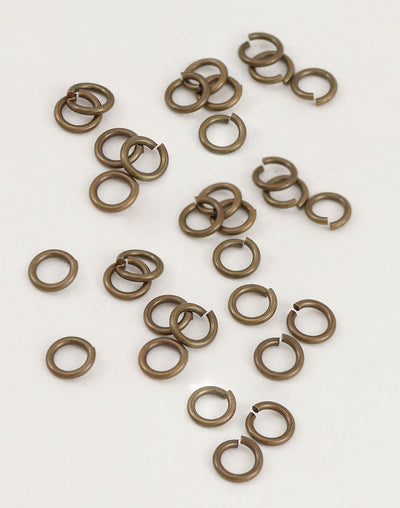 Smooth Jump Ring, 7.25mm, 16ga, (30pcs)