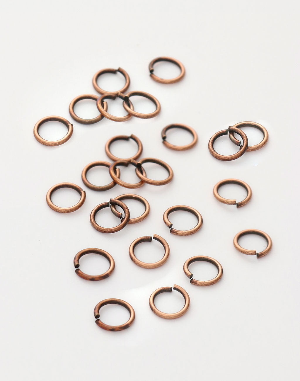 Smooth Jump Ring, 8mm, 18ga, (32pcs)