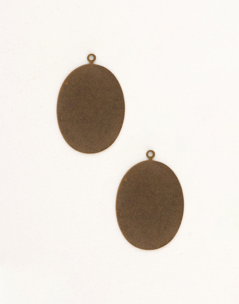 P0043 oval pendant blanks